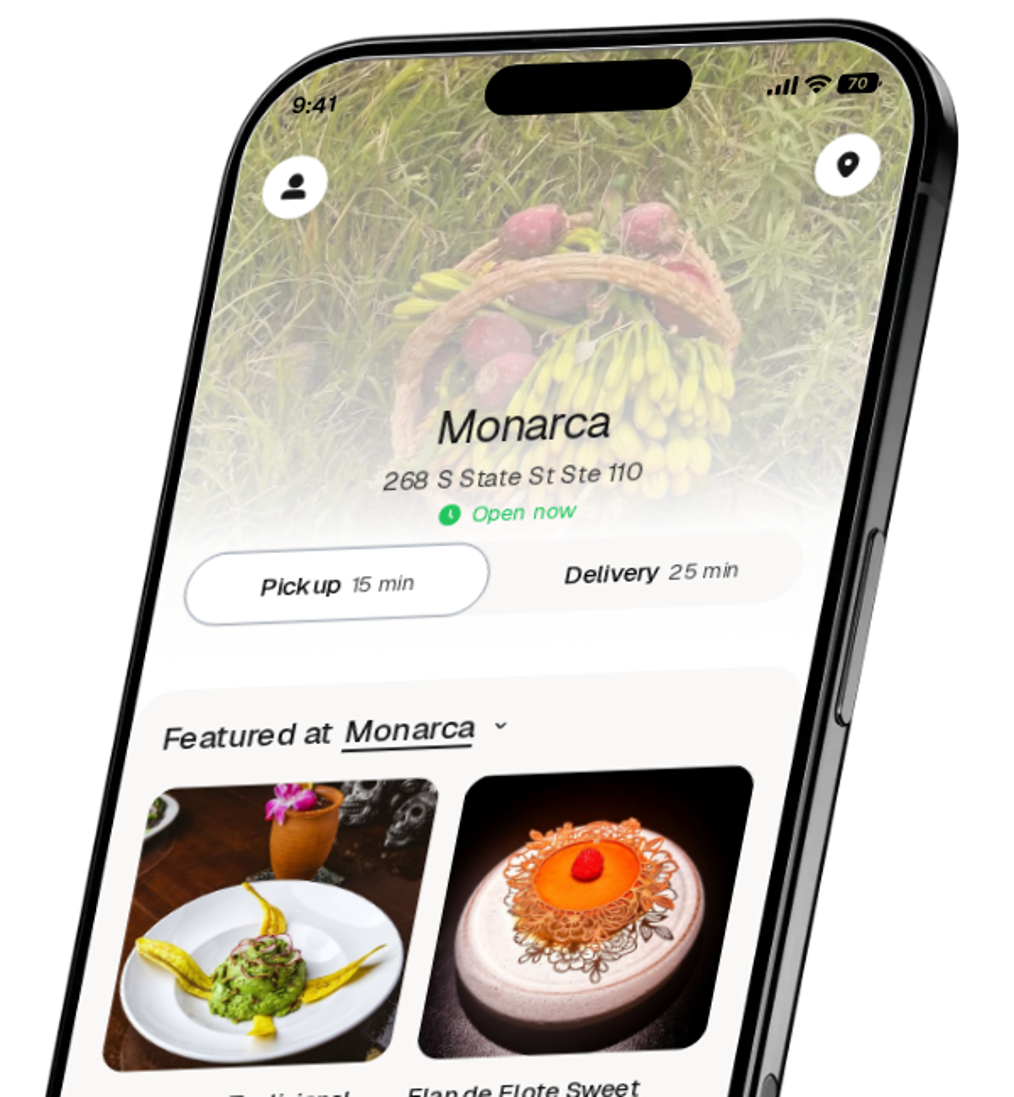 Monarca app preview